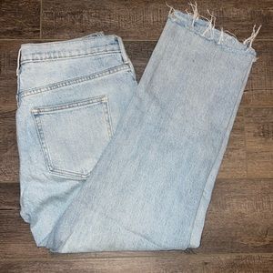 GAP JEANS 30R WIDE STRAIGHT LEG